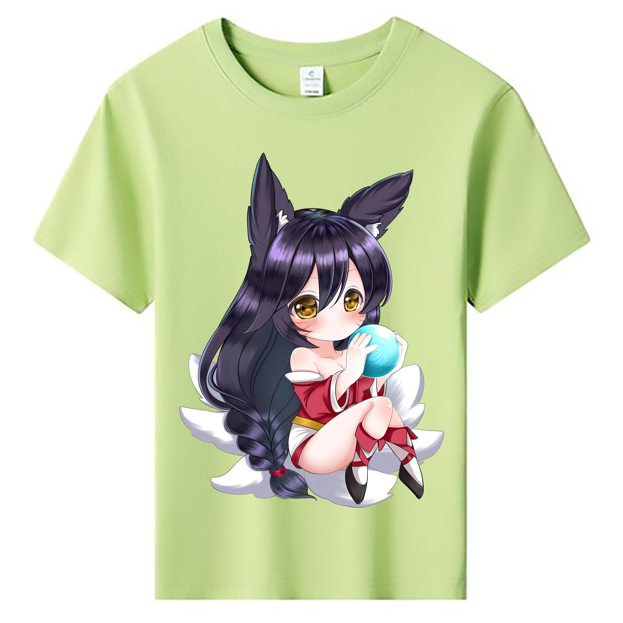 （画像用） リーグ・オブ・レジェンド League of Legends LOL 綿100％キッズTシャツ（フロントプリント）